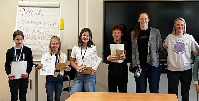 Leseprojekt der vierten Klassen